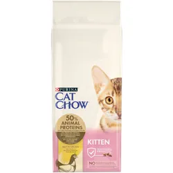 PURINA Katzenfutter Kätzchen Huhn 15kg + Überraschung für die Katze