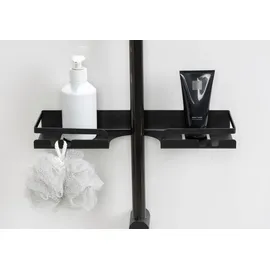 Wenko Turbo-Loc® Duschstangencaddy Altarella S, schwarz