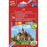 Faber-Castell Castle Buntstifte farbsortiert,