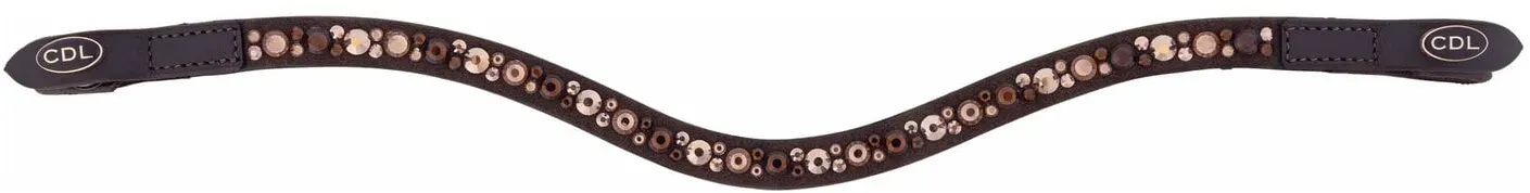 Cheval de Luxe Stirnband Sofia nougat Warmblut