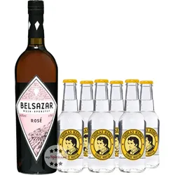 Belsazar Rosé Tonic Set + 6 x Thomas Henry Tonic Water