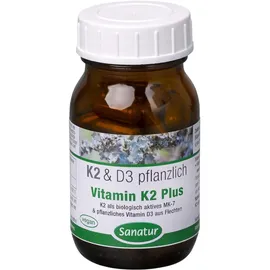 Sanatur GmbH Vitamin K2 + Vitamin D3 Kapseln 90 St.