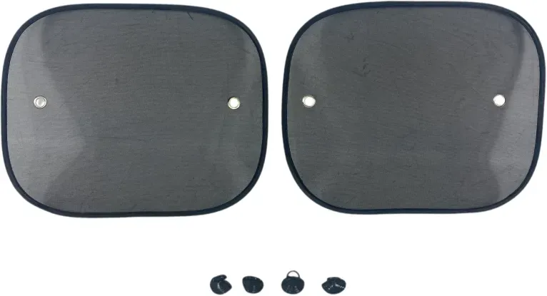 Sonnenschutz für hintere Seitenscheiben eines Autos - 44 x 36 cm - 2 Stück