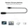 INF Clip-Ladegerät für Garmin Forerunner 235/735XT/630/645/230/Vivomove/Approach S20 / Schwarz