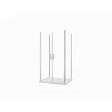 BuyLando.Shop Nora U Duschkabine 90 x 195 cm Klarglas inkl. Duschwanne