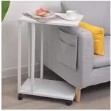 luxuskollektion C-förmiger Beistelltisch mit abschließbaren