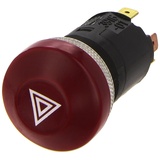 Hella Warnblinkschalter - Traktor - Druckbetätigung - 12V - Einbau - Halogen