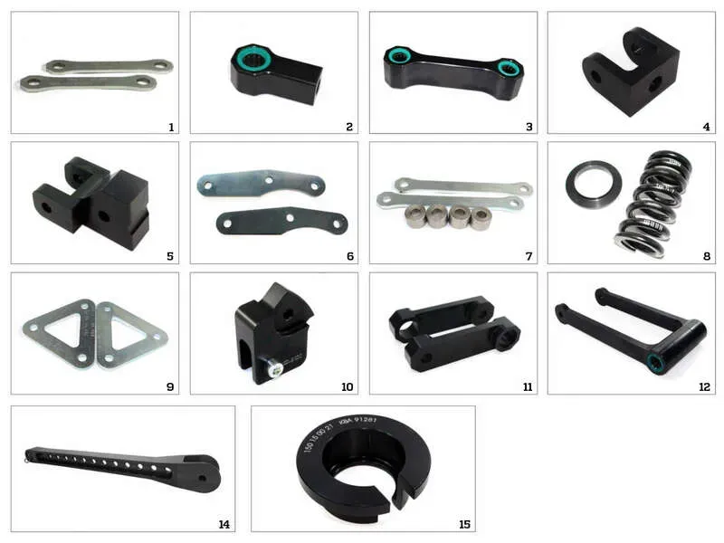 TECNIUM Tieferlegungssatz Einstellung 12