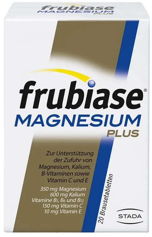 Preisvergleich Produktbild FRUBIASE MAGNESIUM Plus Brausetabletten 20 St