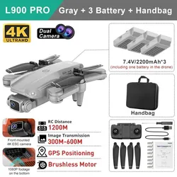 L900 Pro SE HD Drone 4K Professionelle FPV Mit Kamera 5G WIFI Visuelle Hindernis Vermeidung Bürstenlosen Motor RC Quadcopter Mini Eders