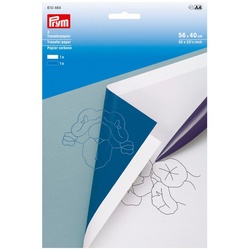 Prym Dekorationsfolie Transferpapier 2 Bogen, 40 cm x 56 cm blau