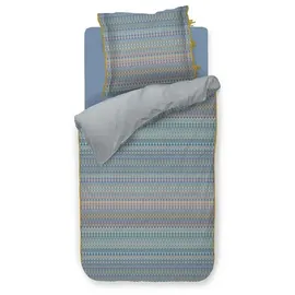Pip Studio Ashanti Wendebettwäsche Blau 135 x 200 cm + 80 x 80 cm