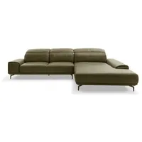 Musterring Ecksofa MR 2490 Leder Camouflage 342 x 207 cm