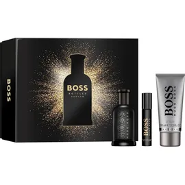 HUGO BOSS Boss Bottled Parfum 100 ml + Shower Gel 100 ml + Parfum 10 ml Geschenkset 2024