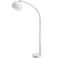 monzana Bogenlampe 190-210cm Weiß