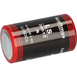 XCell / Kraftmax Lithium 3,6V Batterie LS34615 D -Zelle