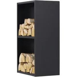 Magnus Kaminholzregal R155 Metall 45 x 30 x 80 cm Schwarz