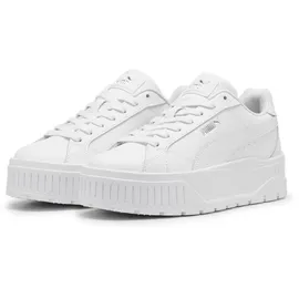Puma Karmen II L Plateau Sneaker Damen 02 white/white/silver 38