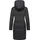 Ragwear Damen Wintermantel Steppmantel in Wolloptik mit Kapuze und hohem Kragen Jumana YOUMODO Black Gr. XXL - XXL