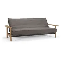 Schlafsofa Barrea Mischgewebe H:92cm/B:230cm/T:100cm Grün Relaxfunktion skandinavisch