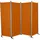 Angerer Paravent 4-tlg. Swingtex Terracotta