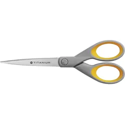 Westcott Schere TITANIUM Super 18cm gelb/grau
