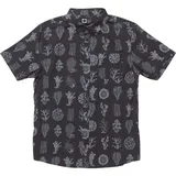 Salty Crew Breezer Perf Button Up Kurzarmhemd Phantom XL