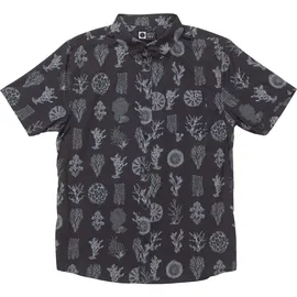 Salty Crew Breezer Perf Button Up Kurzarmhemd Phantom XL