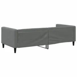 vidaXL Tagesbett 90 x 190 cm Dunkelgrau