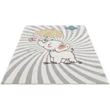 Carpet City Kinderteppich »Anime9388«, rechteckig, 11 mm Höhe, Spielteppich, Elefant, Weicher Flor, Pflegeleicht, Kinderzimmer