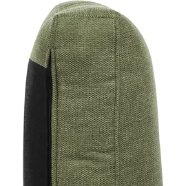Beliani Sessel Nurmo Stoff 72 x 71 x 70 cm Dunkelgrün mit Kissen