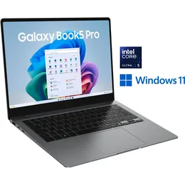 Samsung Galaxy Book5 Pro 14" Intel Core Ultra 5 226V 16 GB RAM 512 GB SSD Win11 Pro