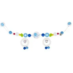 HEIMESS 764470 Kinderwagenkette Elefant, blau