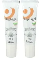 Blephagel Soin des cils et paupières Gel(S) 2x30 g