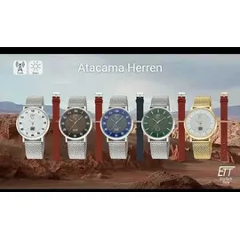 ETT Eco Tech Time Solar Funkuhr 40mm 5ATM