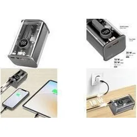 Logilink PA0306 Akkupack 10000 mAh Li-Ion Transparent