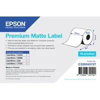 Epson Etiketten C33S045727 105mm x 35m Premium Matte Label