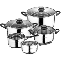 San Ignacio Toledo Kochtopfset 8 Einheiten - Chrome - One Size