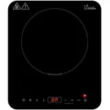 Silva Homeline Induktionskochplatte, Schwarz, Glas, 28x4.5x33 cm, Timereinstellung, Touch Control, Automatische Erkennung von ungeeigneten Töpfen, Küchengeräte, Sonstige Küchengeräte