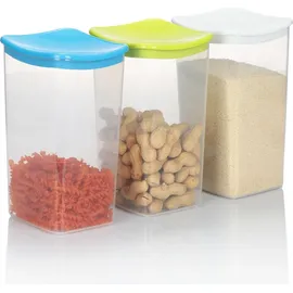 COM-FOUR Kaffeedose Kunststoff 1,9 l 3-teiliges Set