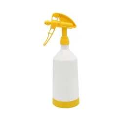 De Witte 2-Way Tex Spray Sprühflasche 360°, mit FKM-Dichtung 299.200.204 , Fassungsvermögen: 1000 ml, Farbe: Gelb
