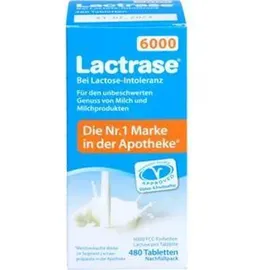 Pro Natura Lactrase 6000 FCC Tabletten 480 St.
