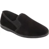 Zedzzz Herren Richard Hausschuhe / Pantoffeln, gemustert DF835 (48 EUR) (Schwarz) - Schwarz - 48