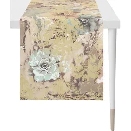 APELT Tischläufer Noemi - Herbstzeit, Herbstdeko, Herbst (1-tlg), Digitaldruck beige|bunt