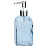 Wenko Seifenspender Vetro 500ml Blau