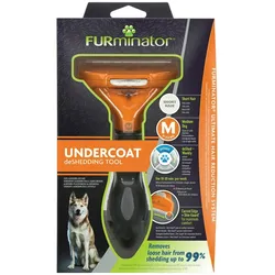 Furminator deShedding Tool Dog Kurzhaar Pflegewerkzeug für Hunde Größe M