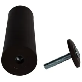 Inovatec 8 x INOVATEC Anschlagstopper 60 mm braun - Braun