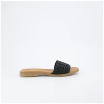 Paul Green Sandalette 6139-027, gelocht/geflochten, Schwarz, 40 1⁄2 EU -