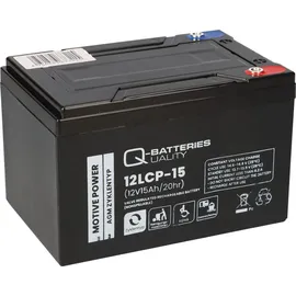 Q-Batteries Akku 36V 15Ah (3x12V 15Ah) E-Scooter E-Roller