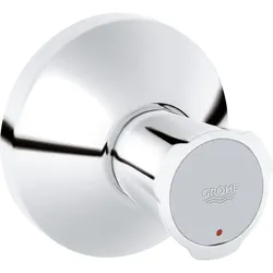 Oberbau Costa für Unterputz-Ventil (Ausführung: UP-Ventil Oberbau Grohe Costa stufenlose Einbautiefe Markierung rot chrom)